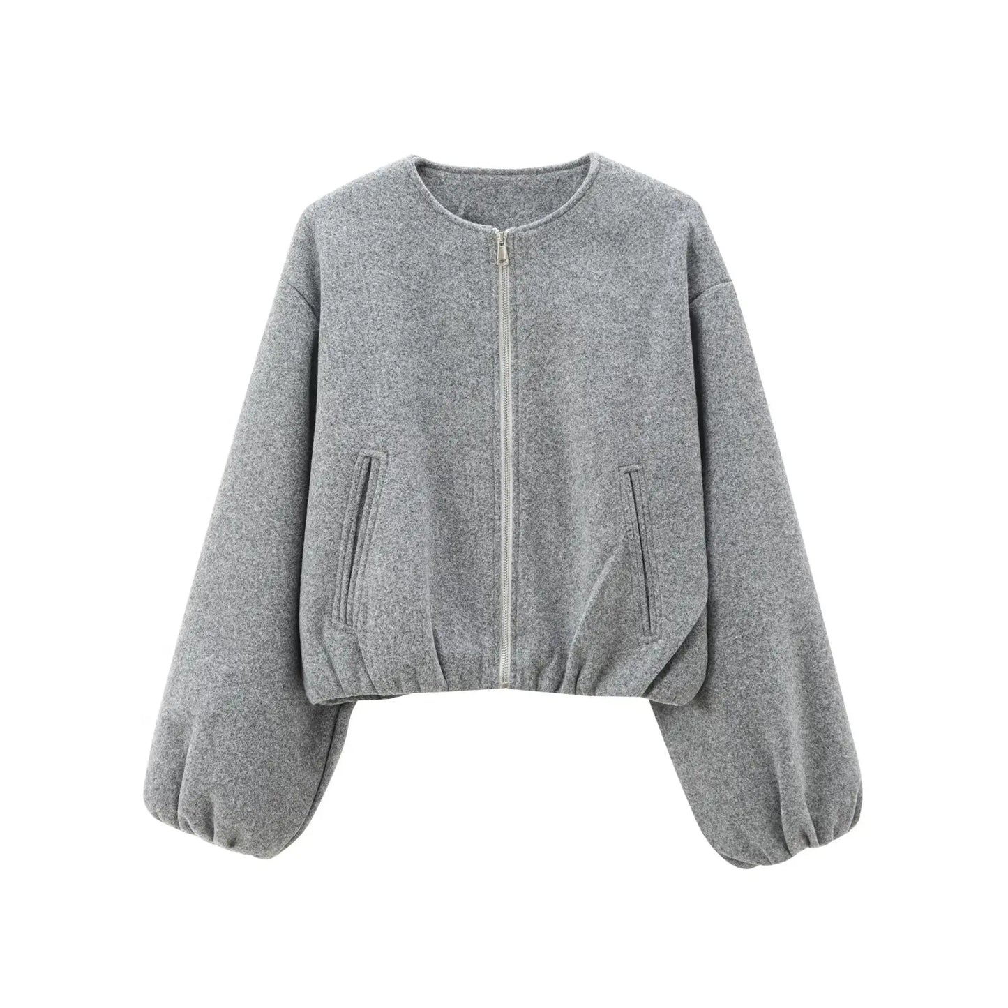 Blouson Noir Femme - Coupe Moderne et Confortable