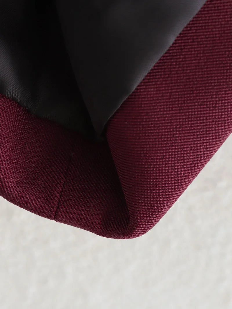 Blazer Élégance – Coupe Droite et Oversized, Chic et Moderne