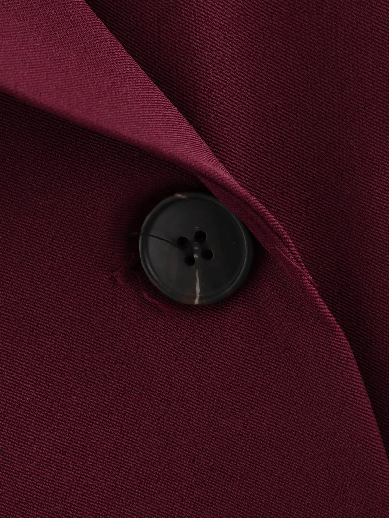 Blazer Élégance – Coupe Droite et Oversized, Chic et Moderne