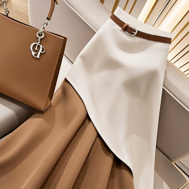 Jupe d’Hiver Marron Élégante