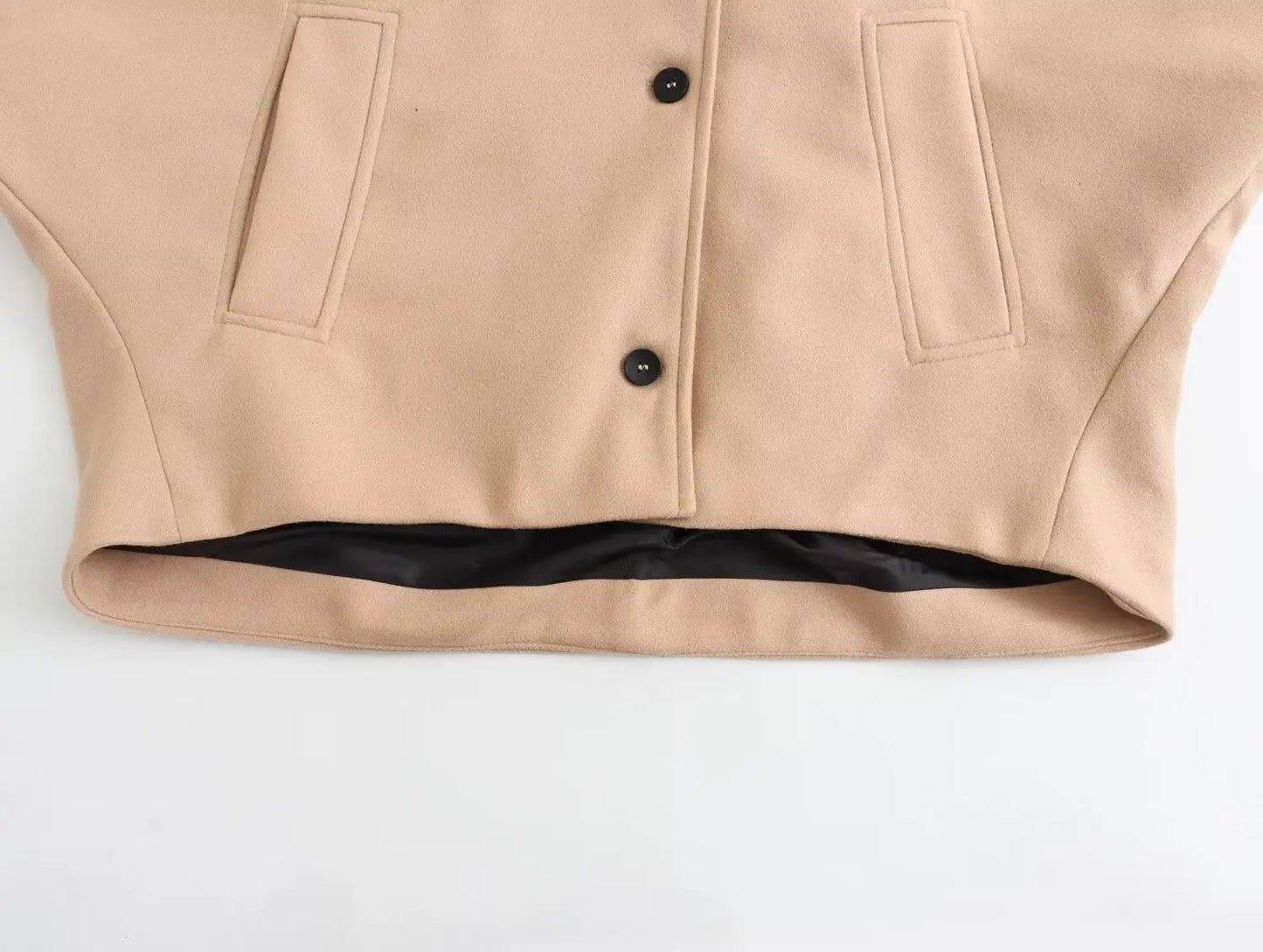 Trench Oversize – Longue Veste à Manches Longues