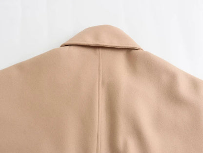 Trench Oversize – Longue Veste à Manches Longues
