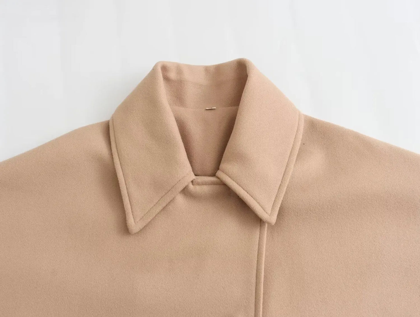 Trench Oversize – Longue Veste à Manches Longues