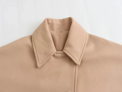 Trench Oversize – Longue Veste à Manches Longues