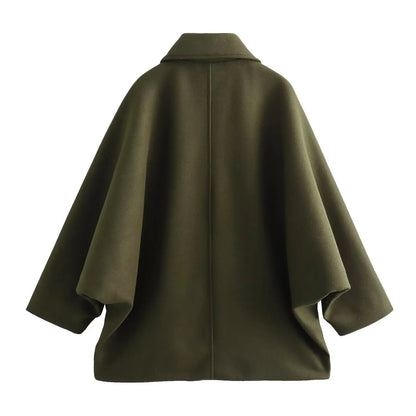 Trench Oversize – Longue Veste à Manches Longues