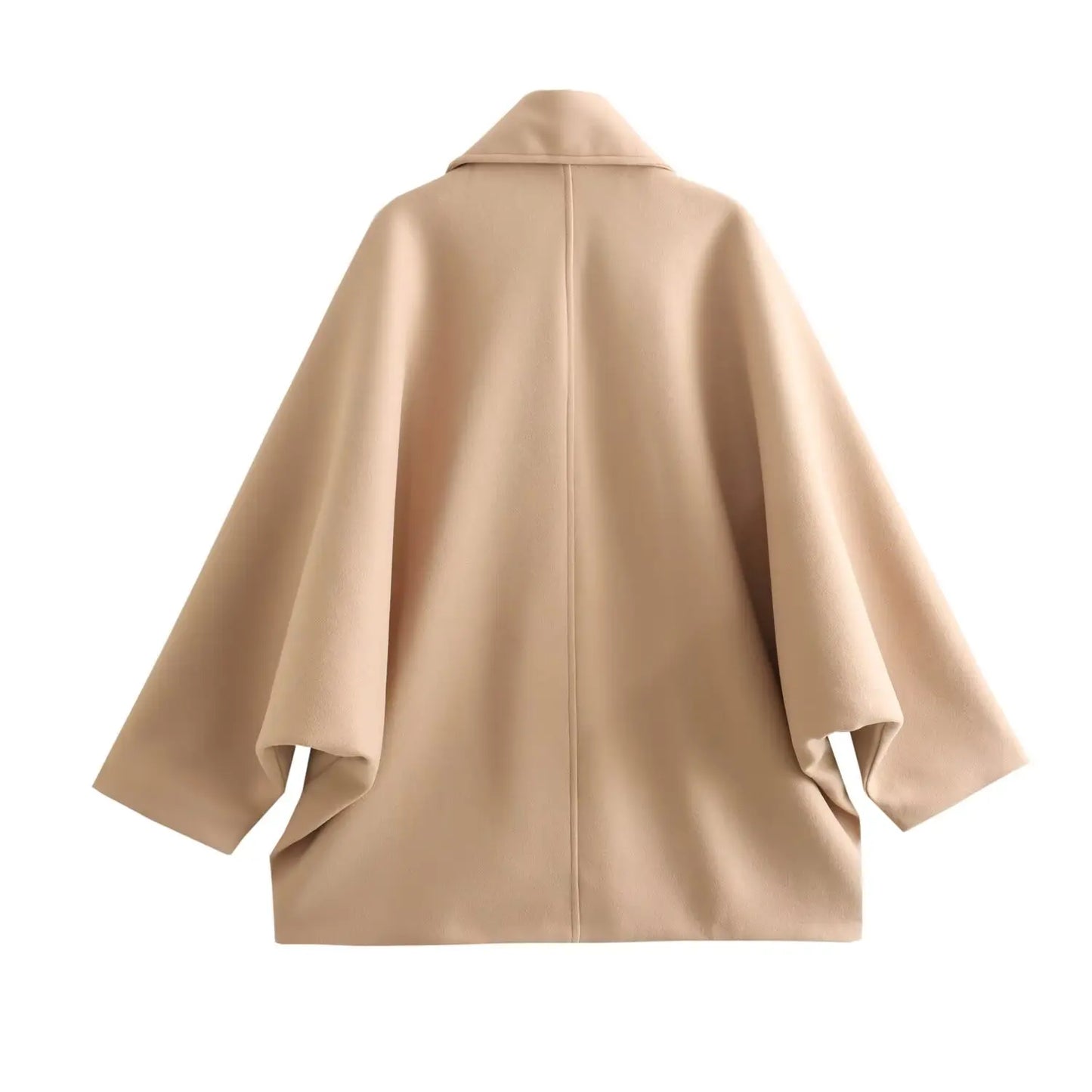 Trench Oversize – Longue Veste à Manches Longues