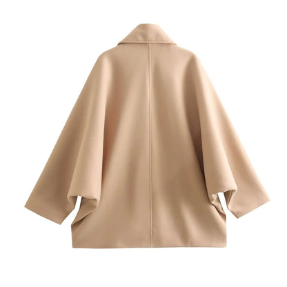 Trench Oversize – Longue Veste à Manches Longues
