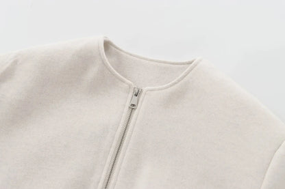 Blouson Noir Femme - Coupe Moderne et Confortable