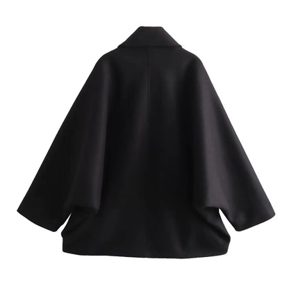 Trench Oversize – Longue Veste à Manches Longues