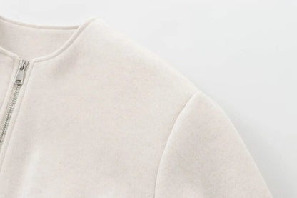 Blouson Noir Femme - Coupe Moderne et Confortable