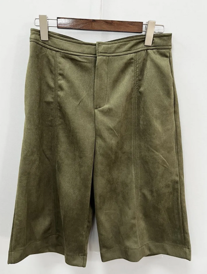 Veste Bomber en Suède Verte – Style Street Hipster